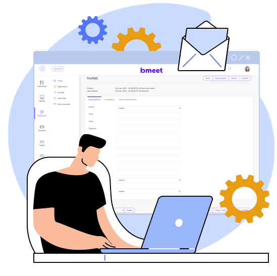Upload your lists and manage attendance
